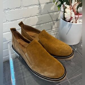 Blondo Brown Suede Women  Loafers